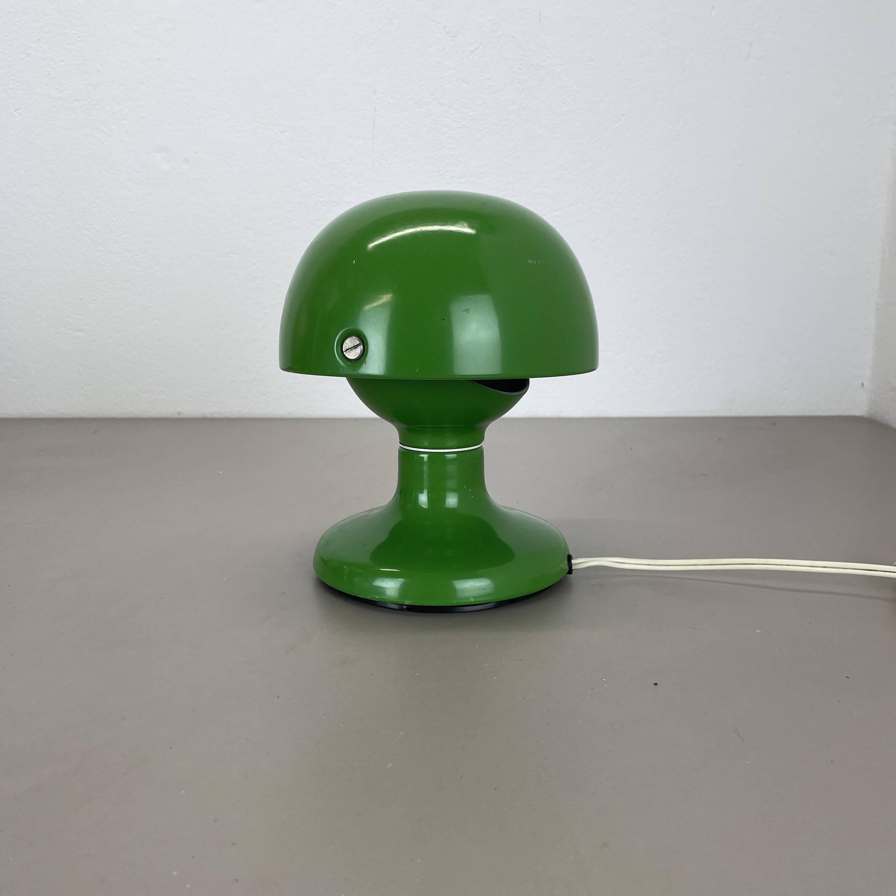 rare green model "Junker" Table Lamp by Afra & Tobia Scarpa for Flos, Italy
