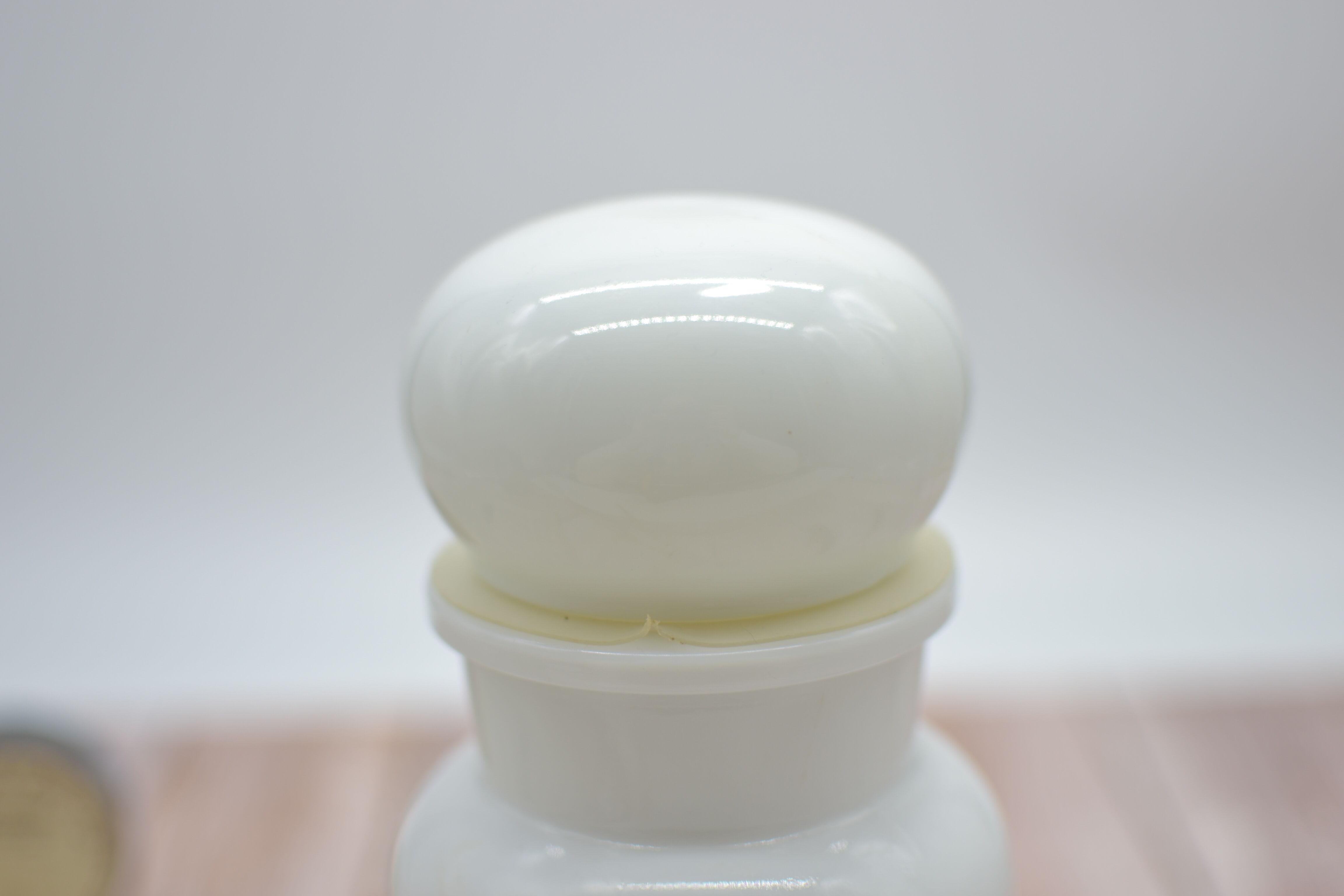 Opaline apothecary jar, Victorian style