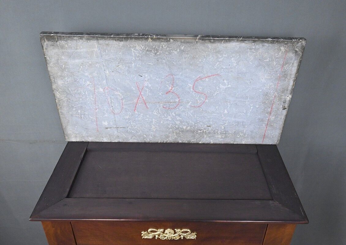 Petite console en acajou, style Empire – XIXe