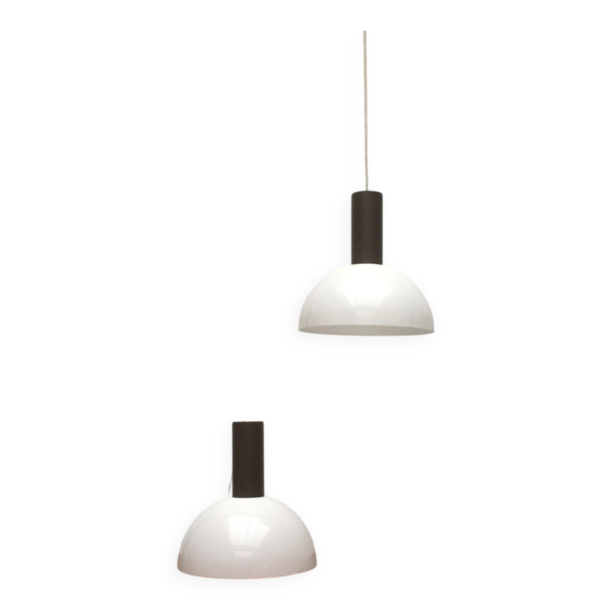 Mid-century pendant lamps by Beisl Leuchten, set of 2