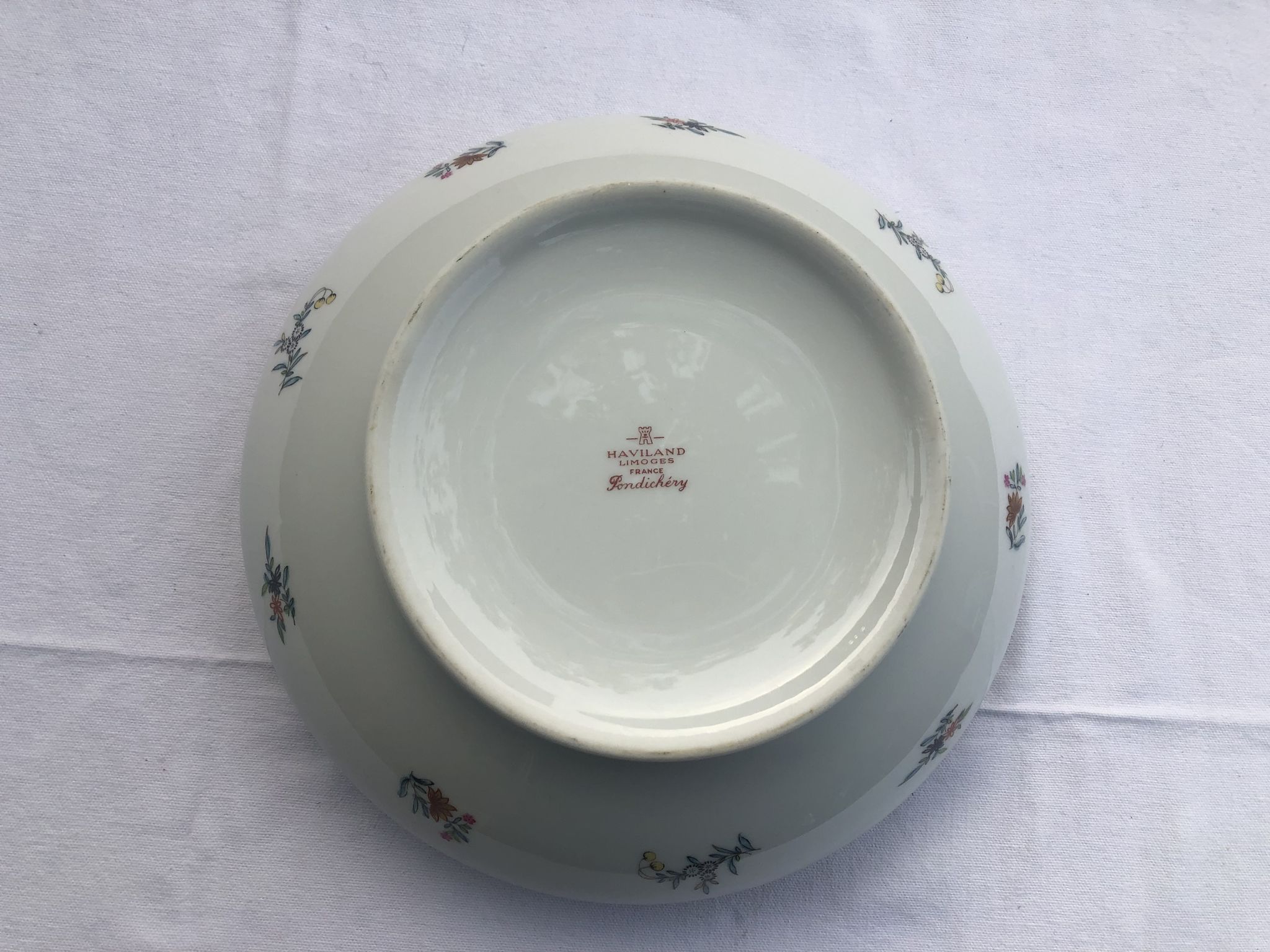 Saladier haviland collection pondichery