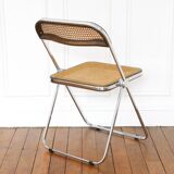 Folding chair - Plia - Castelli - Canework seat redone