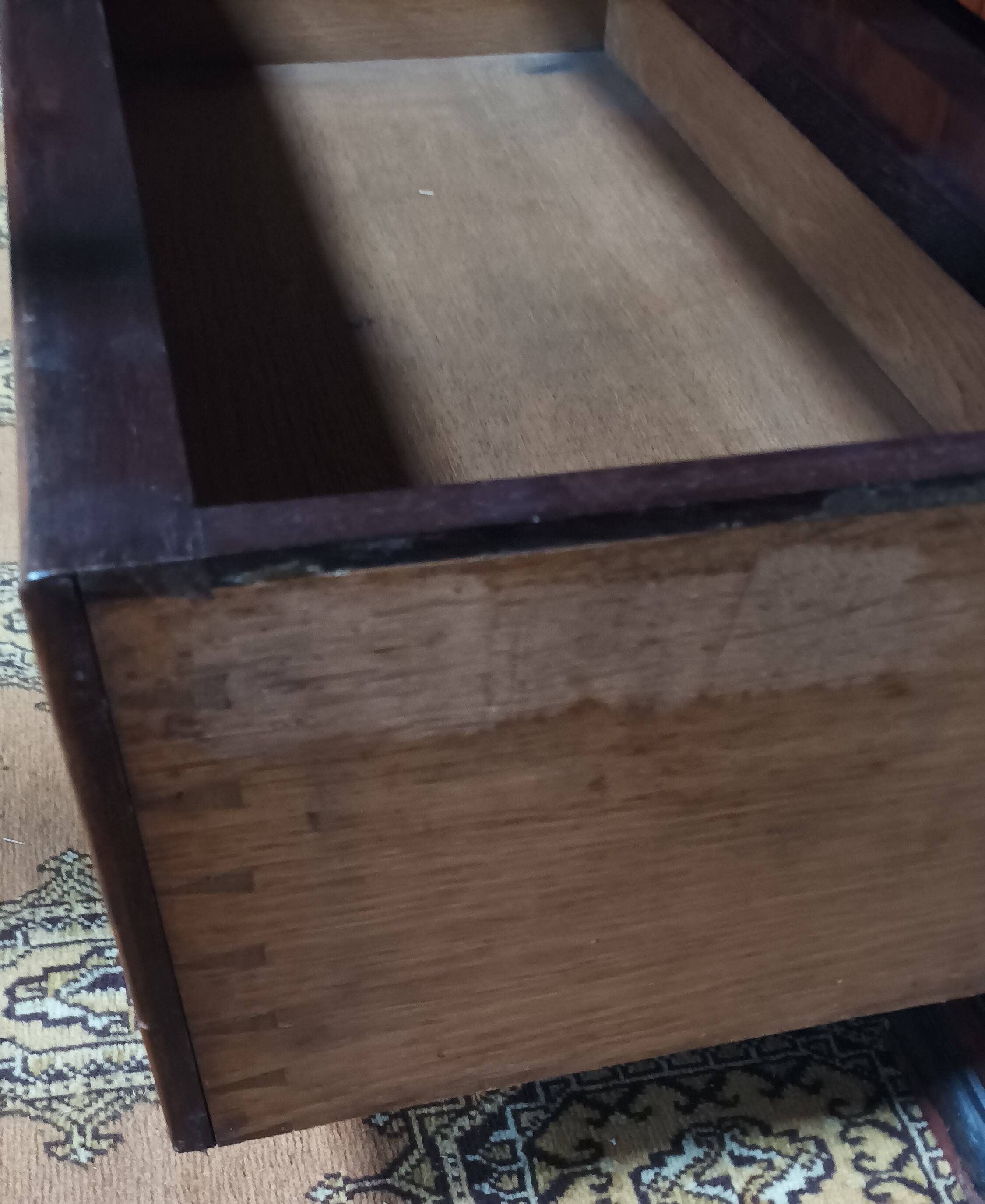 Napoleon III period library in thuja burl