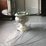 Stone and glass table