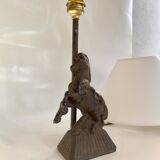 Metal lamp, fabric cable 2M, cotton shade