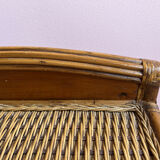 Wicker rattan chest of drawers