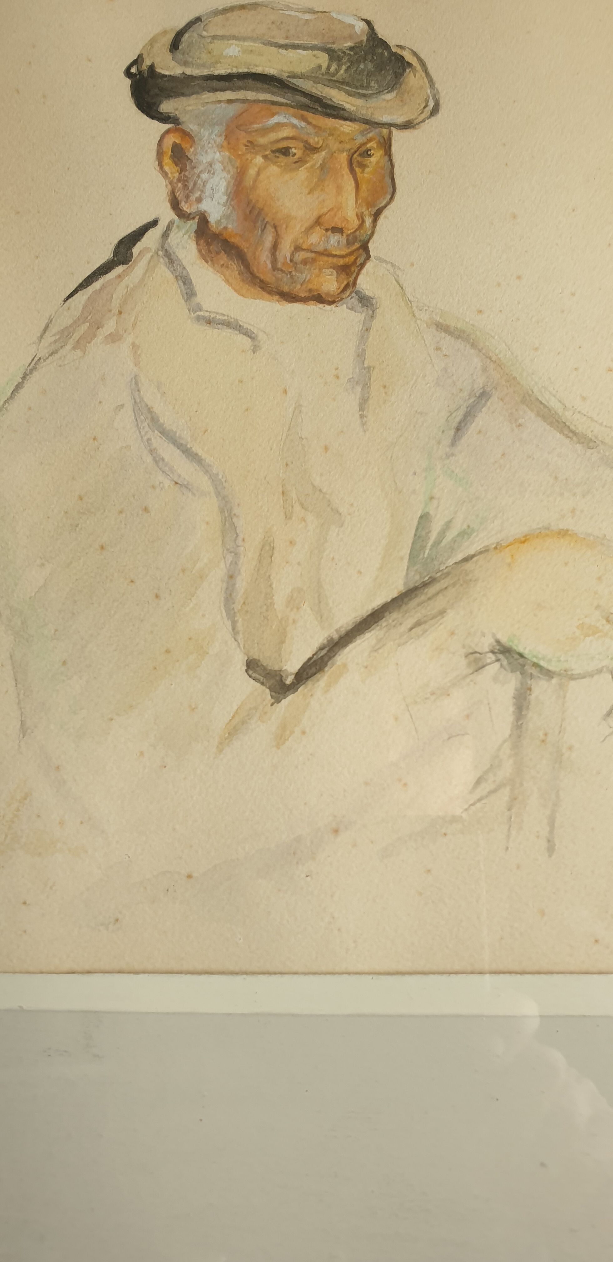 Aqurelle portrait of Vendéen