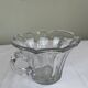 Moulded pressed glass cup