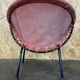 60s 70s armchair Lusch & Co Balloon Chair cocktail armchair design 60s 70s