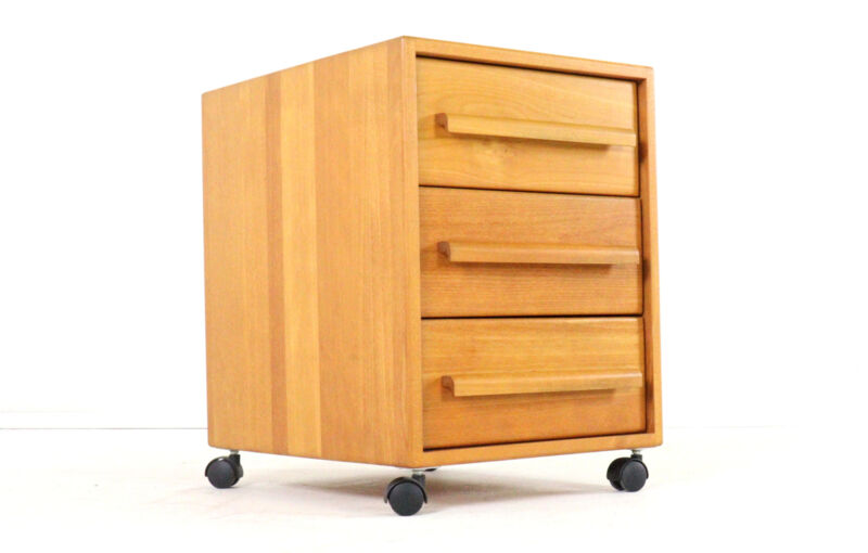 Danish chest of drawers - on wheels - mid century modern design