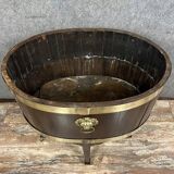 18th century mahogany and gilded bronze wine cooler planter