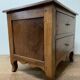 Low walnut cabinet