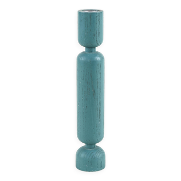 Bougeoir en bois de Normann Copenhagen avec base géométrique, design danois.