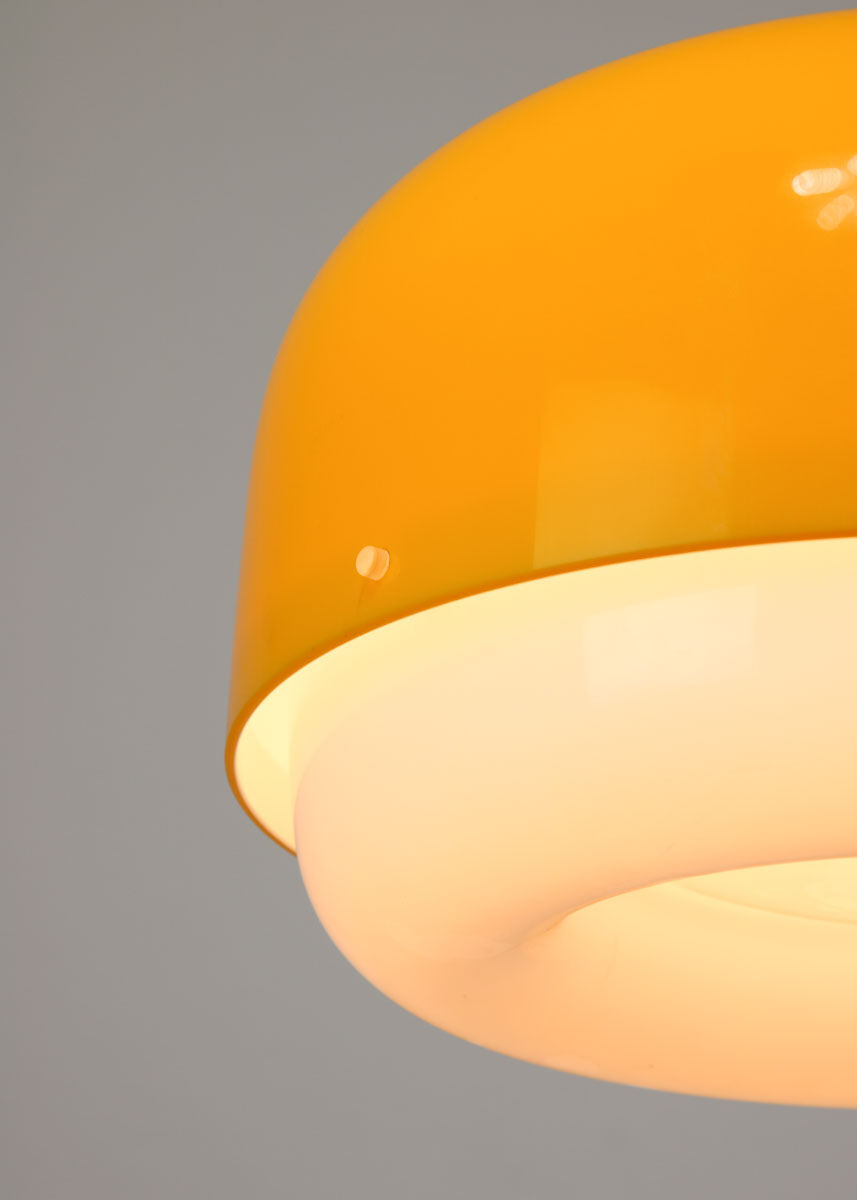 Medusa hanging lamp by Luigi Massoni for Guzzini, 1970s