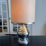 Lamp in chrome metal 70s
