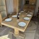 Monastery table in solid oak