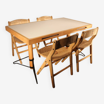 Held brand table and chairs