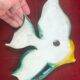 Superb ceramic fish creation albert ferlay vallauris -1970 - 27 x 21 cm