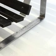 Vintage slatted bench by Kho Liang Ie for Artifort