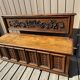 17th Century Oak Chest-Bench