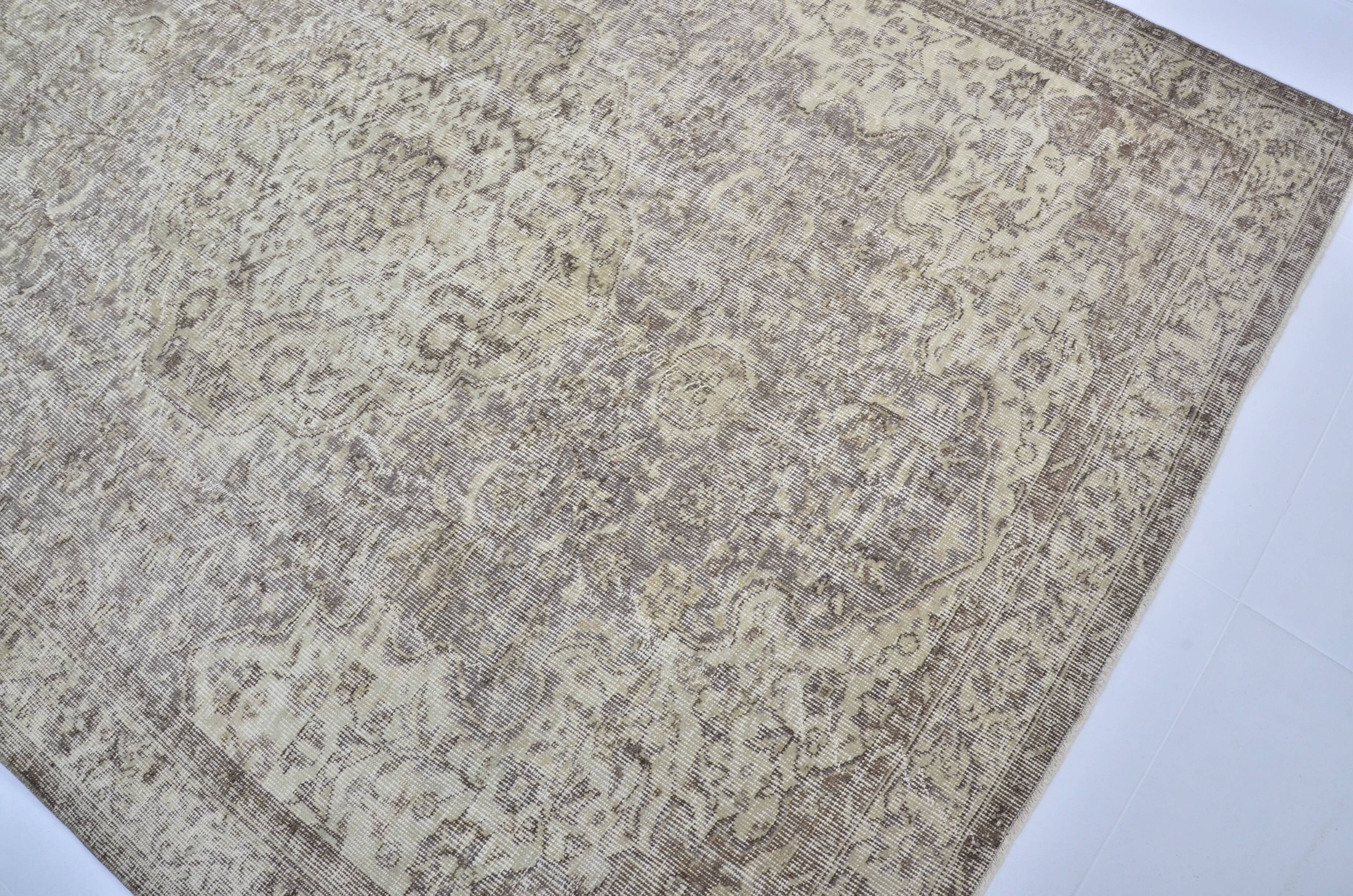 Oushak Vintage Wool Carpet sku 3227