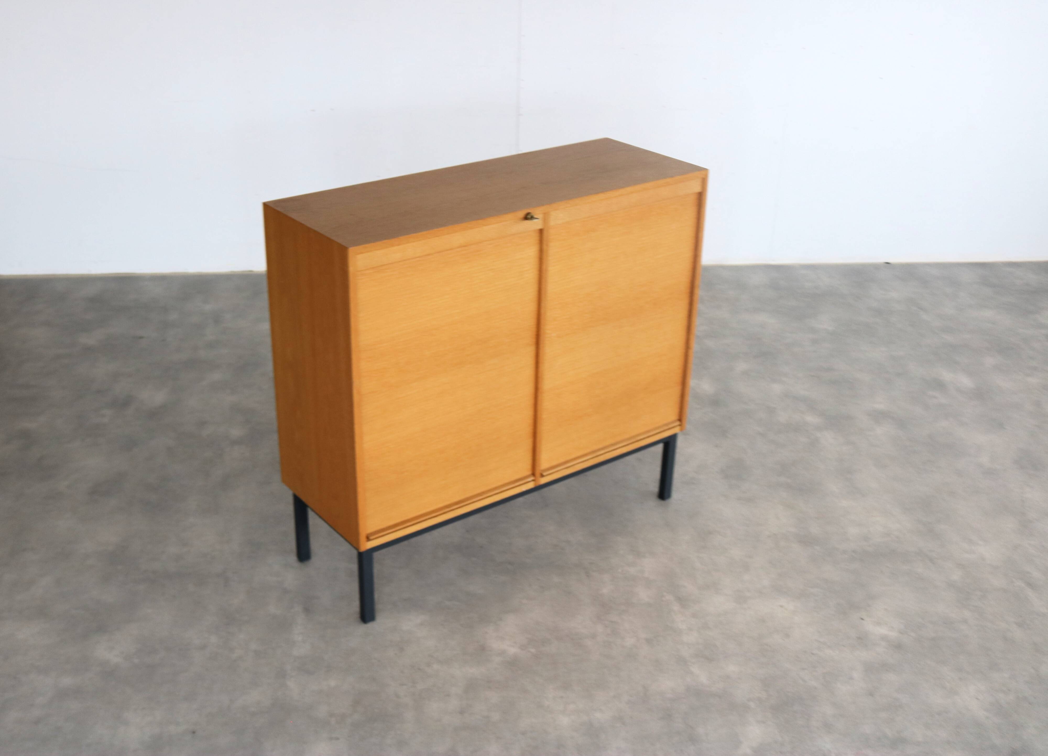 Vintage filing cabinet | roller shutter cabinet | 1960s | Sweden