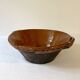 Antique Provençal ceramic tian, or bowl