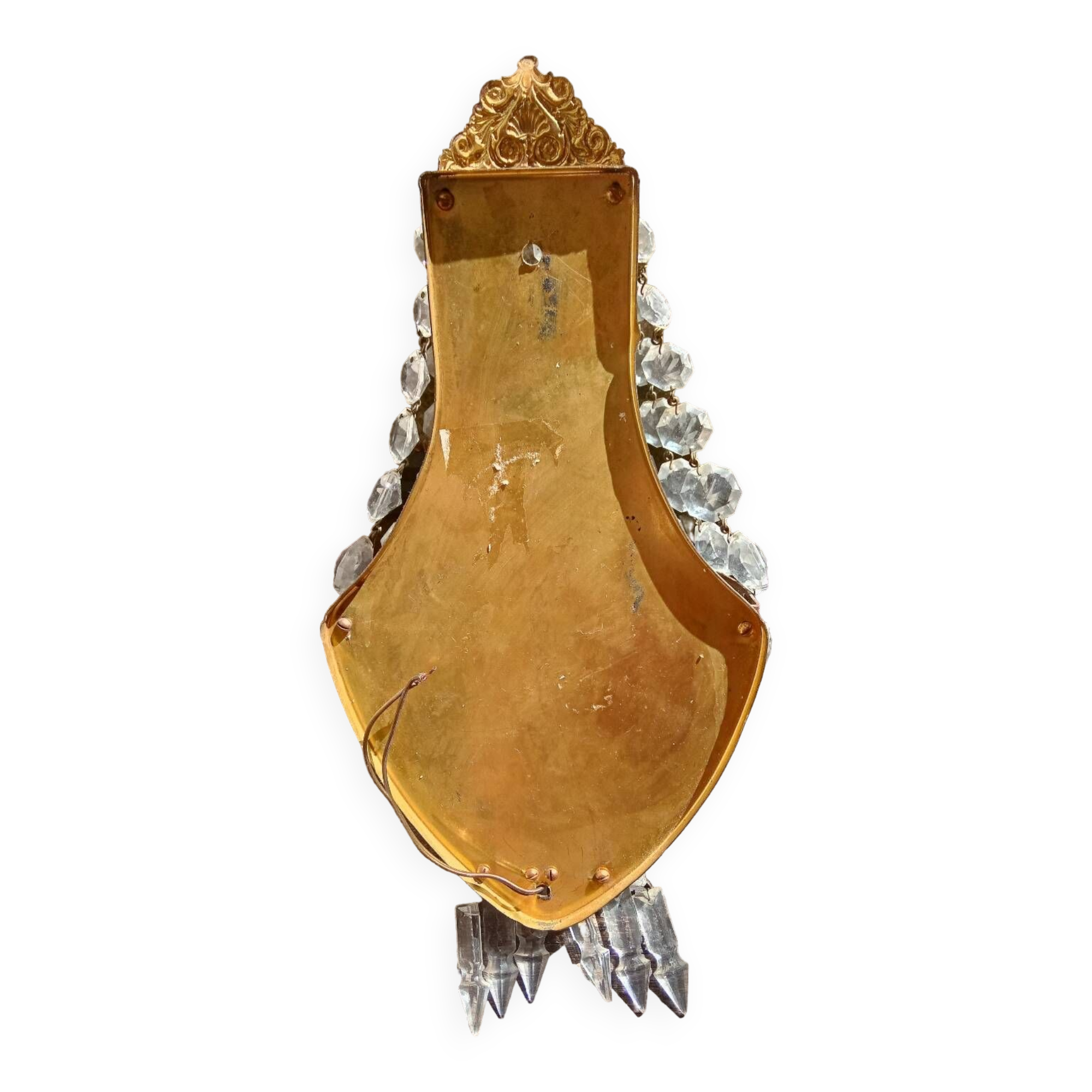 Balloon wall lamp with tassels