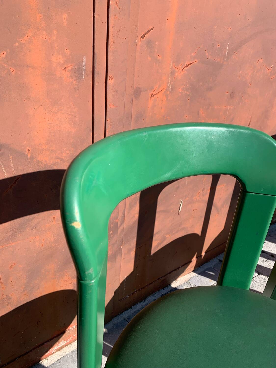 6 Bruno Rey Kush & coVerte Stackable Chairs Circa 1970