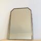 Miroir biseauté art déco métal  101 X l75 cm