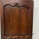 18th century solid cherry wood cupboard door