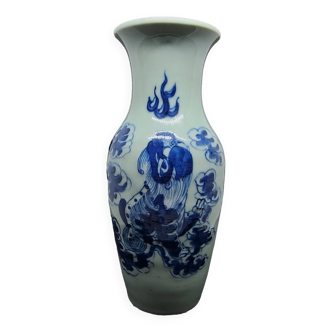 Vase Balustre de Chine XIXe Siècle