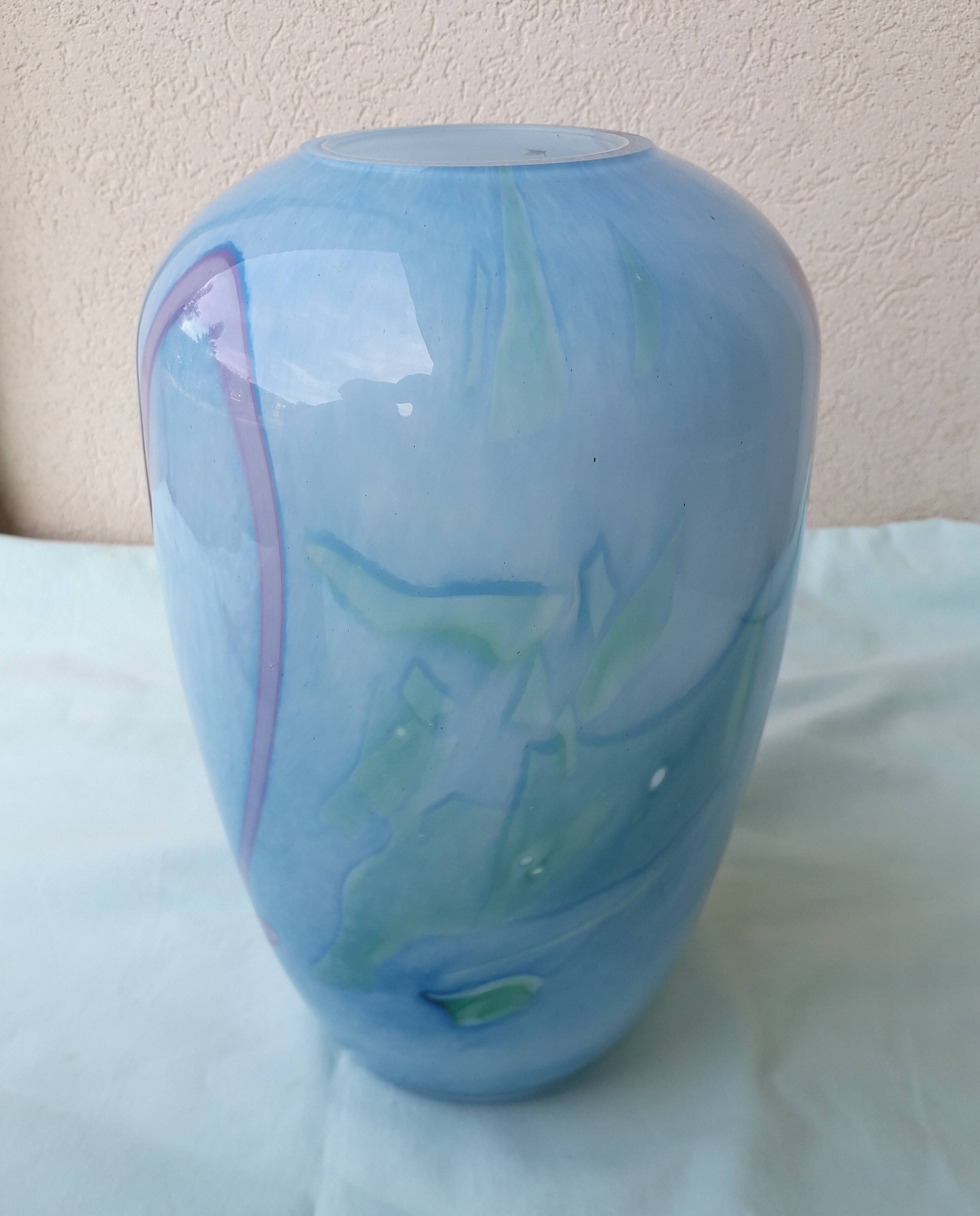 Glass vase La Rochère
