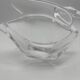 Large crystal centrepiece Art Vannes & matching swan – 54 cm