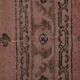 Vintage Turkish hallway rug 86x755 cm