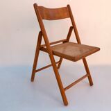 Suite of 4 folding chairs cannes