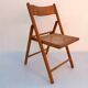Suite of 4 folding chairs cannes