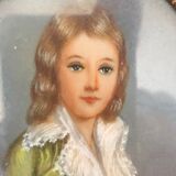 Portrait of a miniature young man