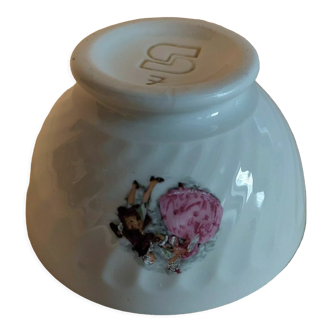 Sarreguemines porcelain bowl 60s