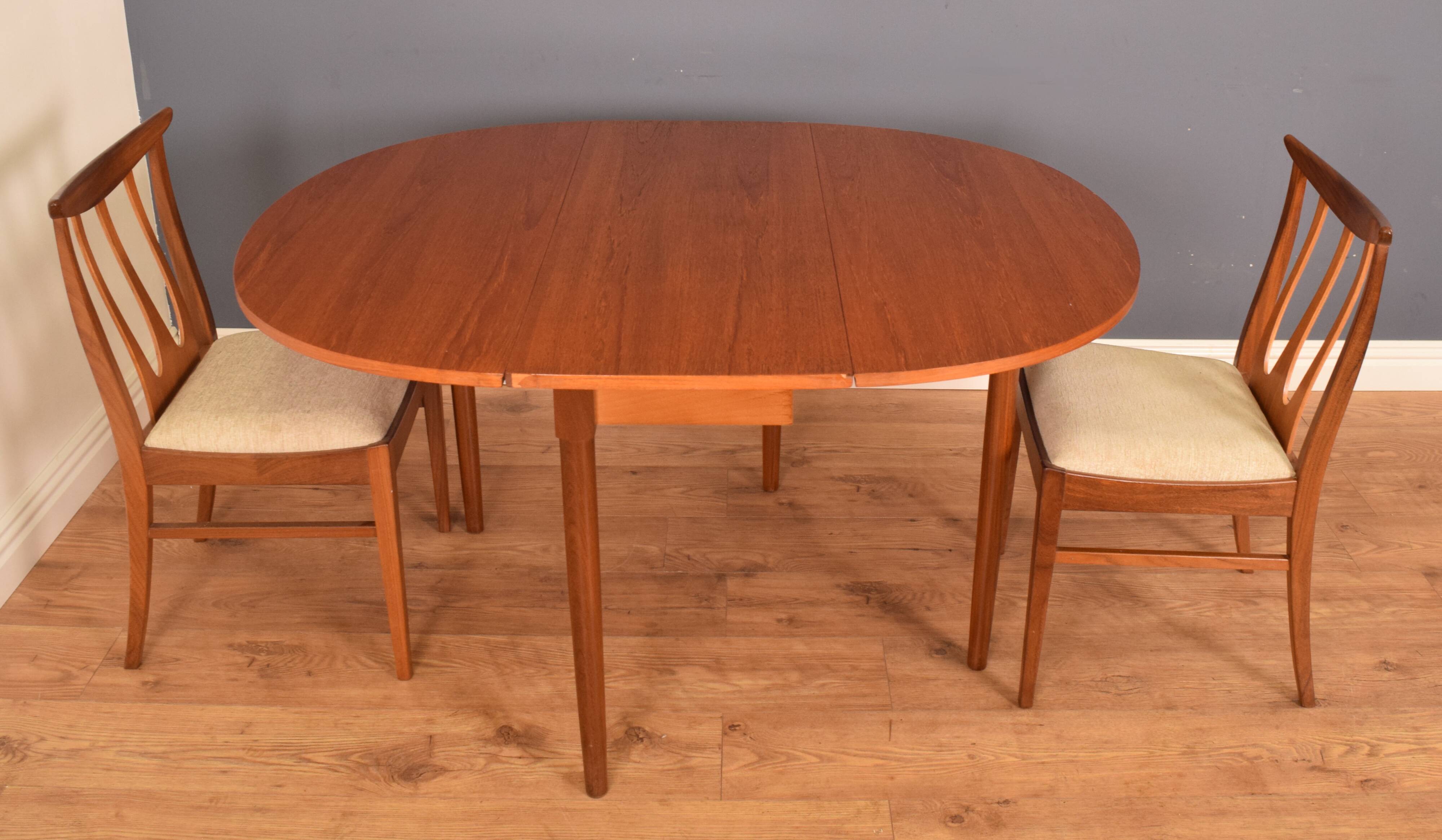 Retro Teak 1960s G Plan Drop Leaf Gate Leg Dining Table