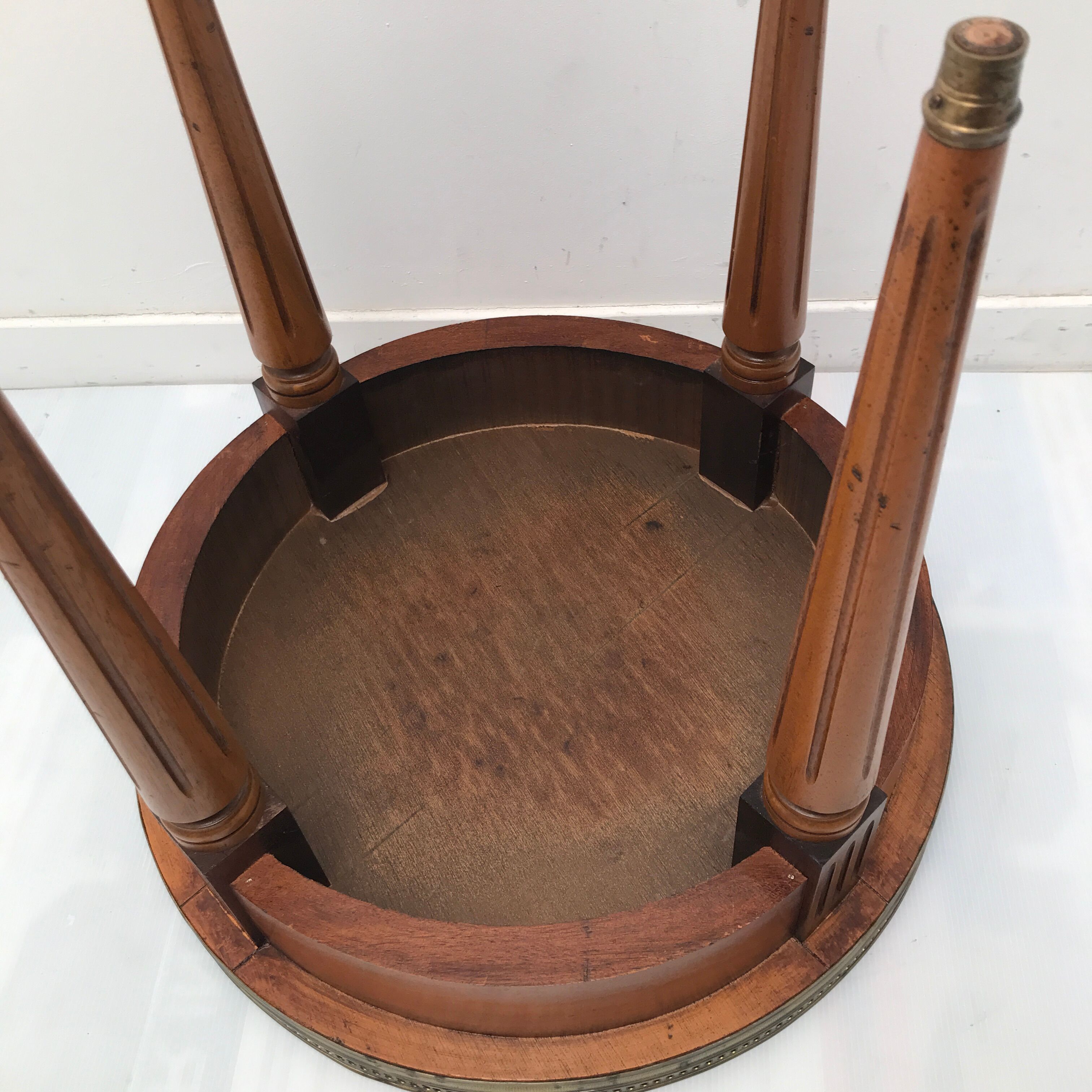 Coffee table -Guéridon "bouillotte" louis XVI style