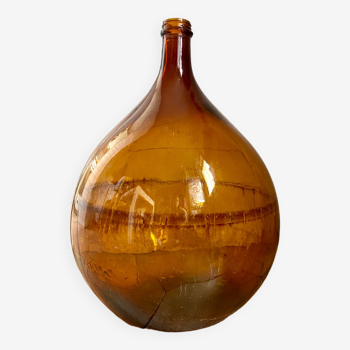 Bonbonne dame Jeanne vintage ambrée 30L