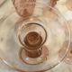 Series of 8 champagne flutes "Rosaline"