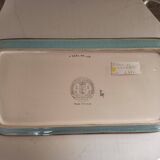 Longwy enamel plate art deco design