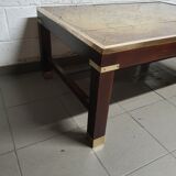 Table basse mappemonde vintage