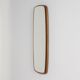 Danish wall mirror in teak, 1960s