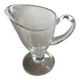 Handcrafted blown glass carafe