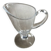 Carafe artisanale en verre soufflé