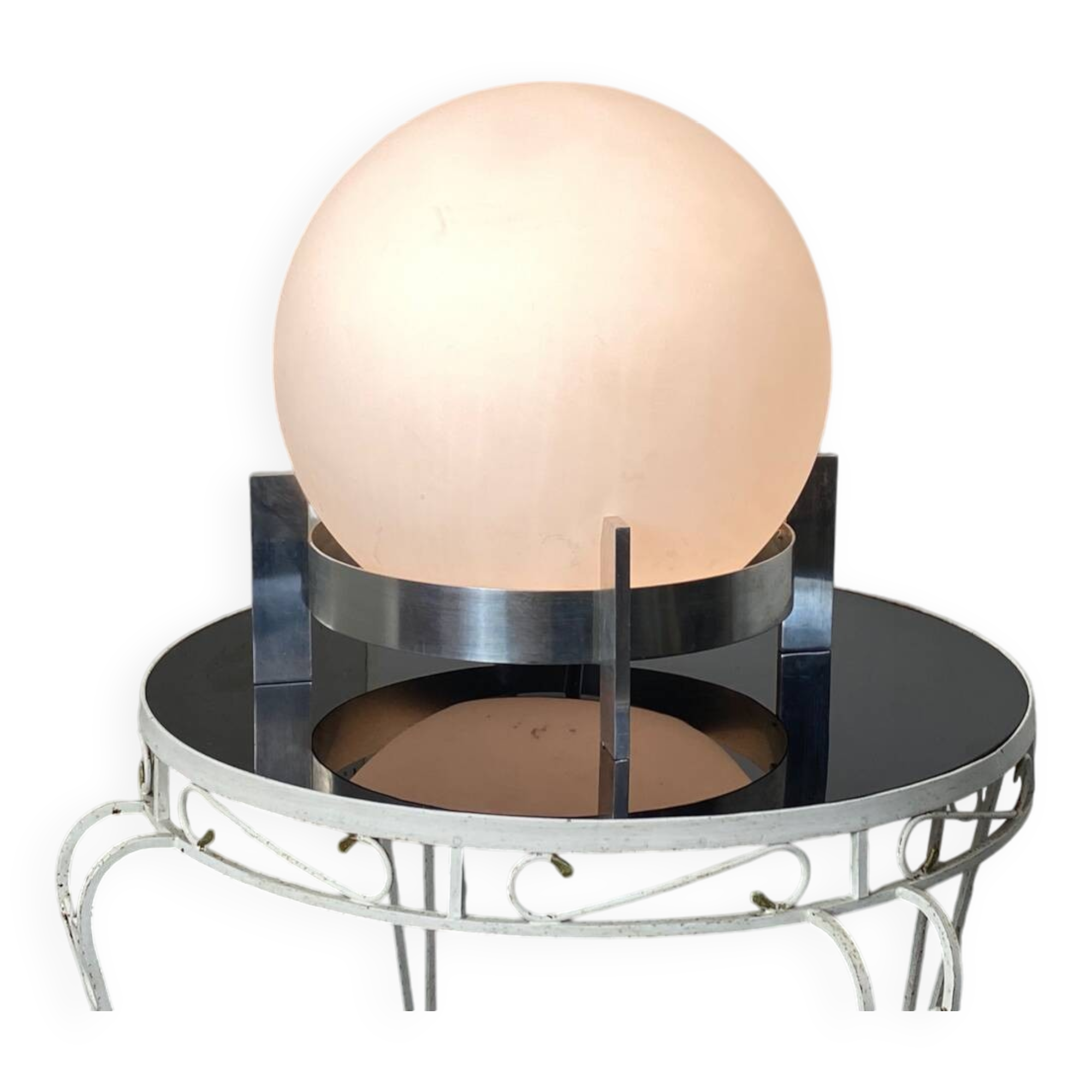 Lampe de table Globe de l'ère spatiale de Peil & Putzler d'Architonic, années 1970, Allemagne