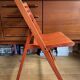 Paire de chaises pliantes en bois
